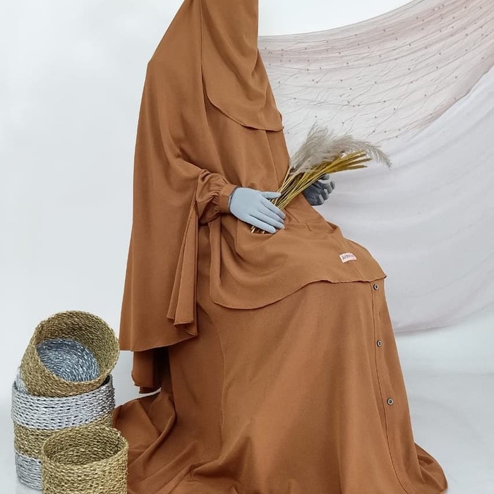 PREMIUM AMARILIS GAMIS SET SYARI AFIFATHIN - LAVENDER, M