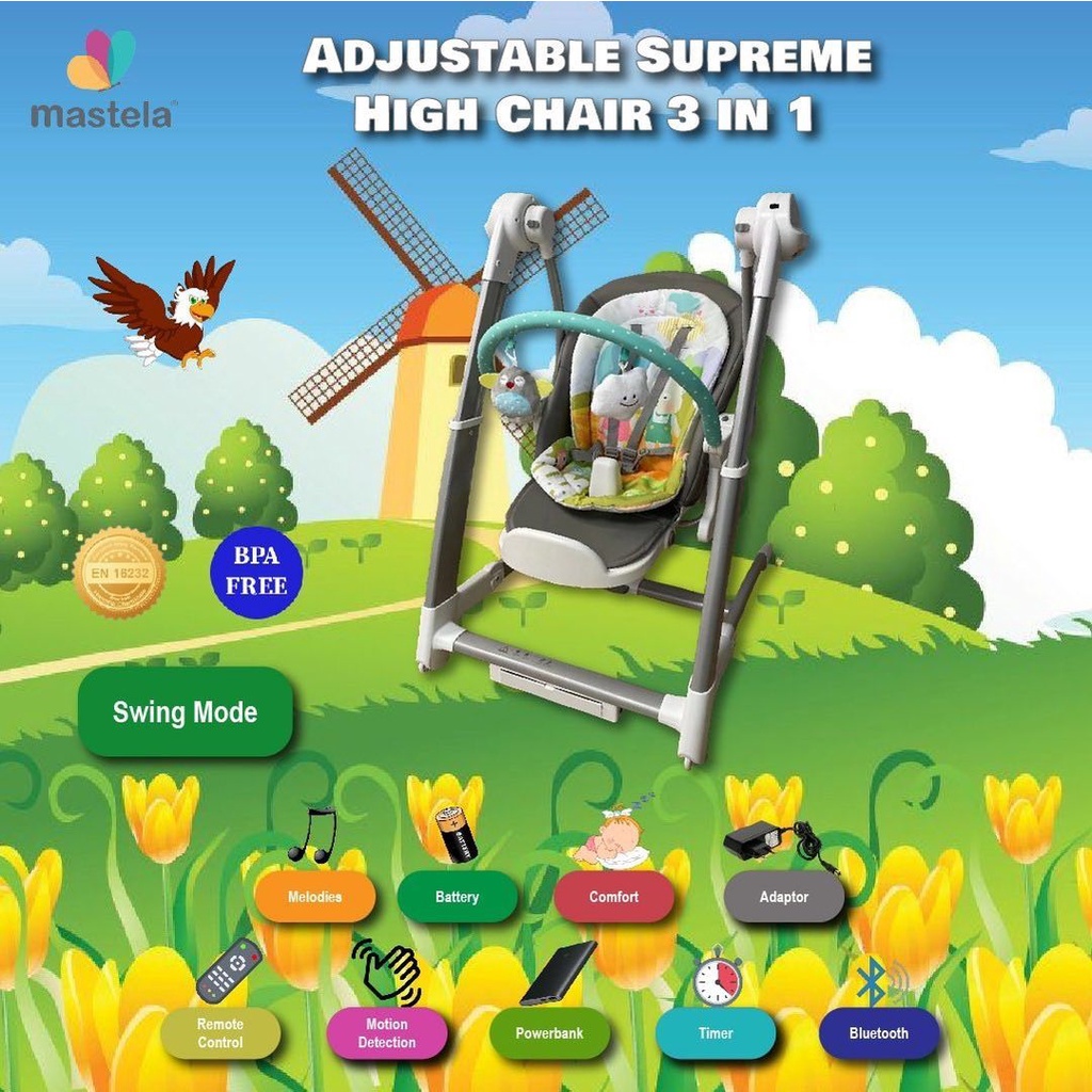 Mastela Adjustable Supreme 3 in 1