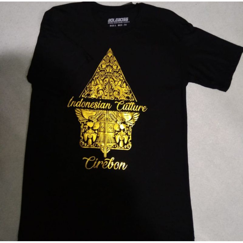 Kaos motif cirebon culture