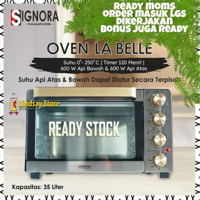 SIGNORA OVEN LA BELLE KAPASITAS 35 LITER OVEN LISTRIK + BONUS