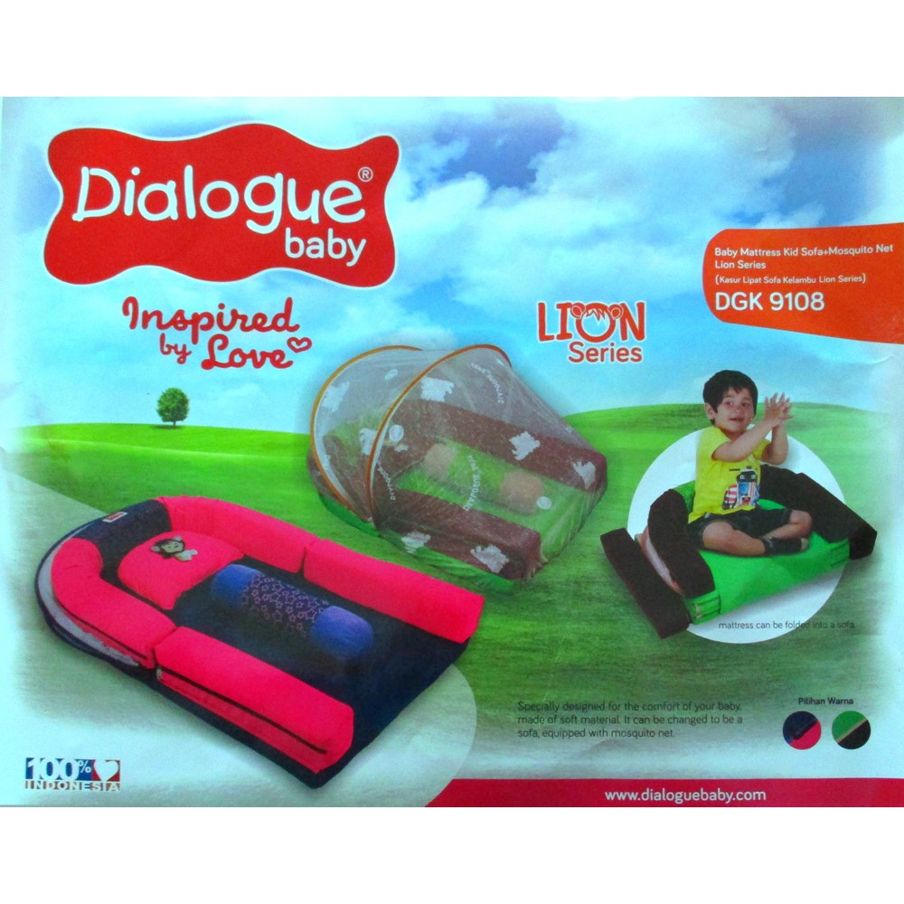 Dialogue Kasur Lipat Sofa Kelambu Lion Series(DGK-9108)
