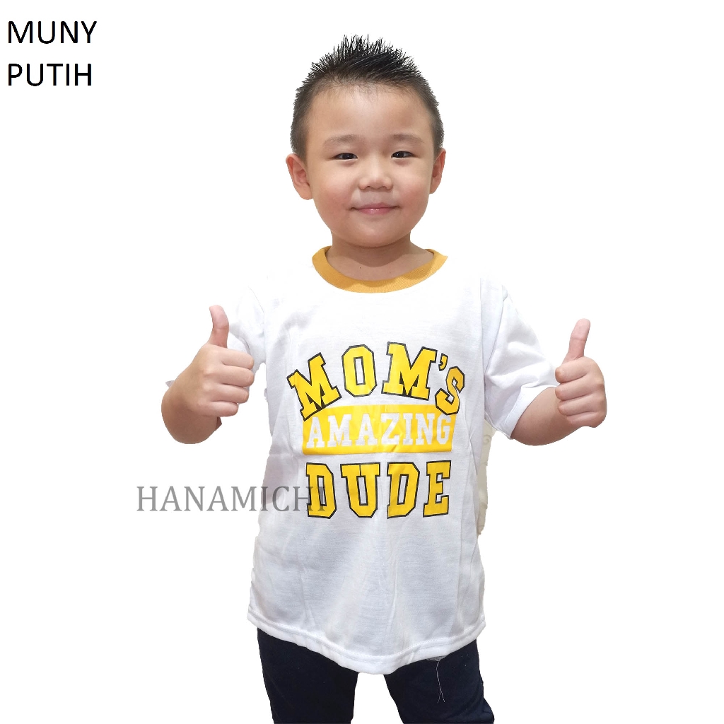 Hanamichi MUNY Kaos Anak Lengan Pendek