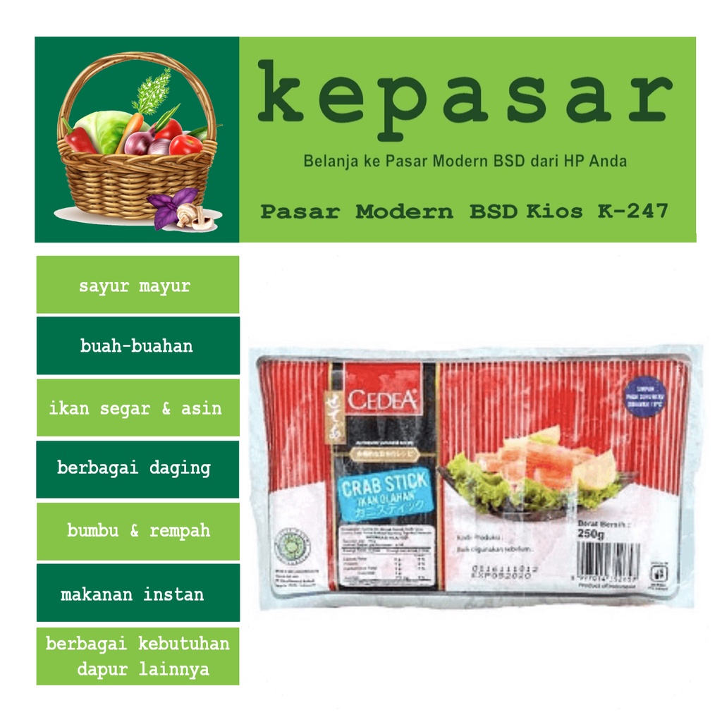 

Crab Stick CEDEA 250 g