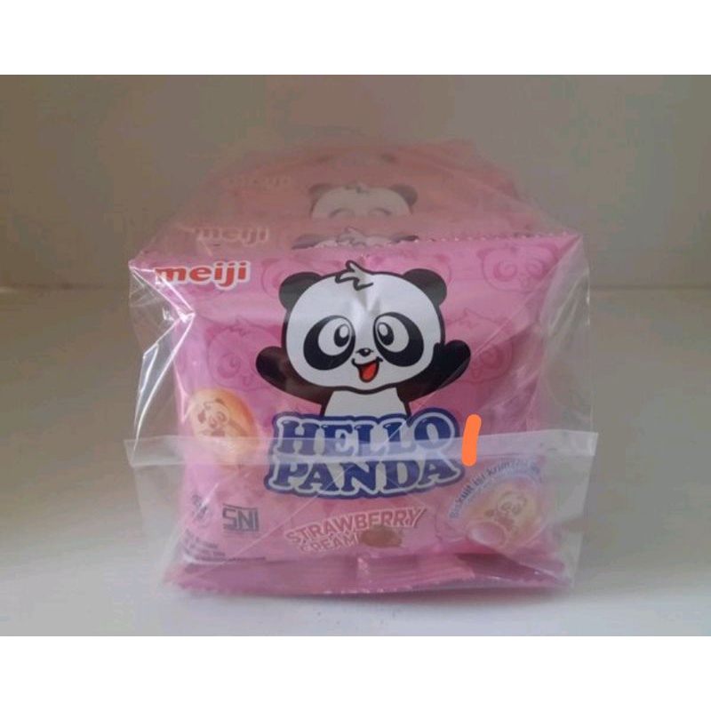 Ready Renceng Hello Panda Biskuit Isi Cream aneka rasa 8 gr x 10 pcs / YS.OLSHOP2020