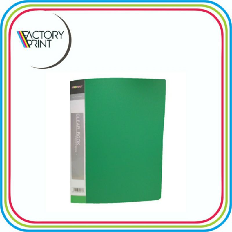 

RETYPE CLEAR BOOK CB40A GREEN