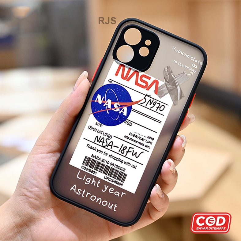 RJS Case - Case NASA TICKET infinix Smart 6 Hot 11s NFC smart 5 hot 10 hot 10s Note 11 Pro Note 10 P