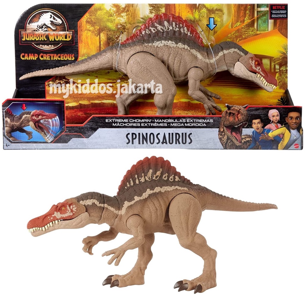 Jurassic World Camp Cretaceous : SPINOSAURUS Extreme Chompin ORI