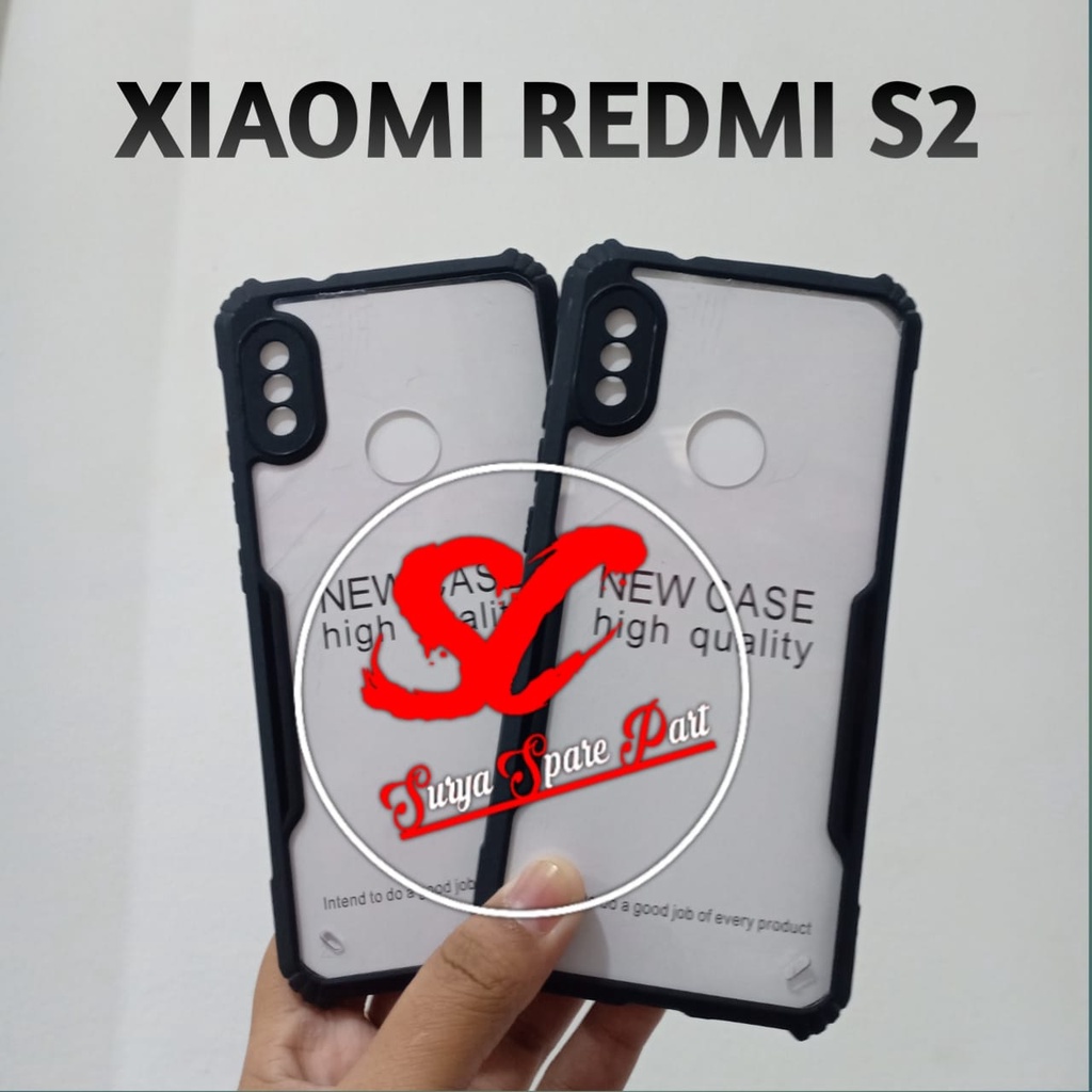 Clear Case Xiaomi Redmi S2 - Softcase Shockproof Xiaomi Redmi S2