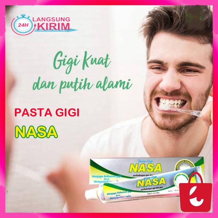 [100% Asli] Pasta Gigi Nasa Pasta Gigi Pemutih dan Perontok Karang Gigi Odol Pemutih Gigi Kuning