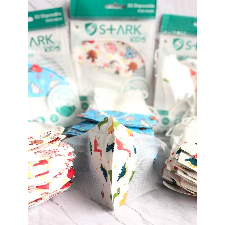 MASKER ANAK 3PLY/MASKER 3 PLY KARAKTER MOTIF DINO STRAWBERRY / DUCKBILL ANAK KARAKTER