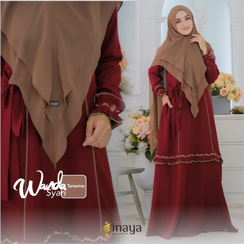GAMIS WANDA SYARI BY INAYA EXCLUSIVE