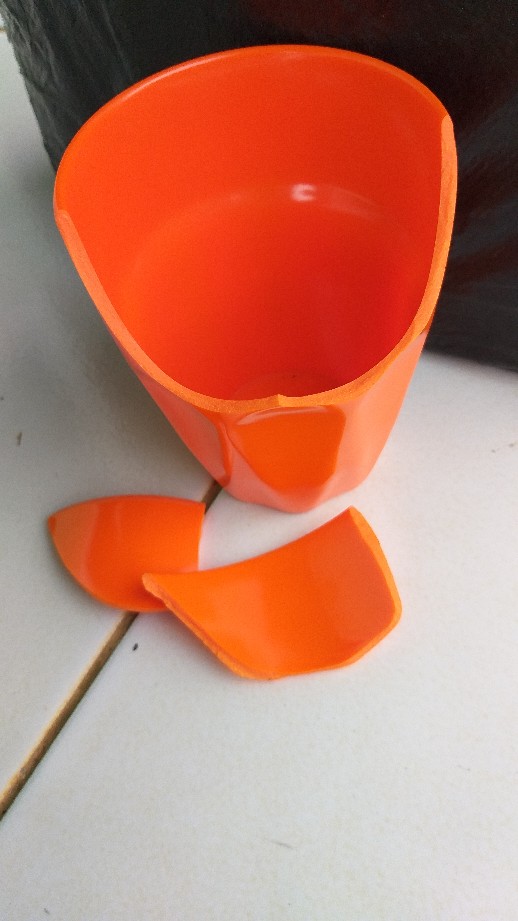 6 Pcs | Gelas Jamu Milamin Golden Dragon B 1001 Oren