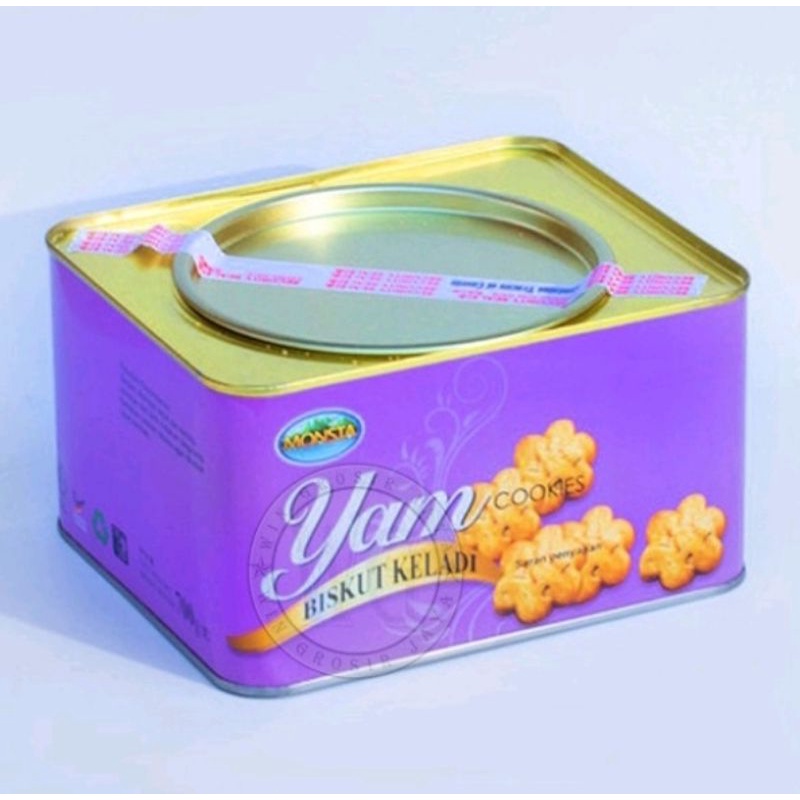 

Monsta YAM COOKIES biskuit keladi kaleng 700 gram