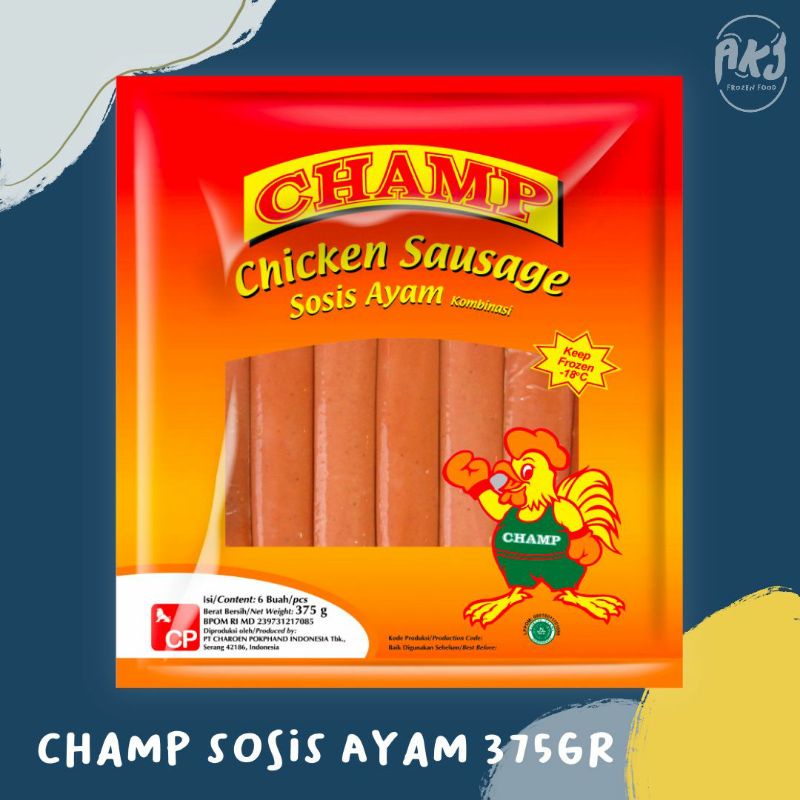 

Champ Sosis Ayam 375gr