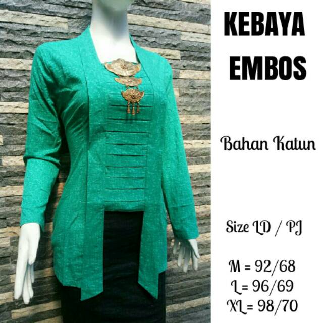 Kebaya embos