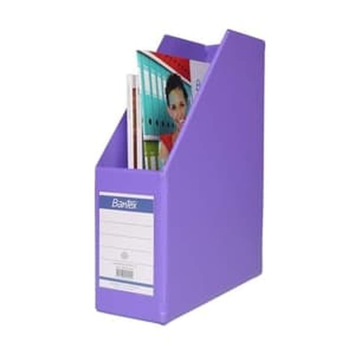 

Box File Bantex 4011-21 &#40-LILAC&#41- Folio 10 cm