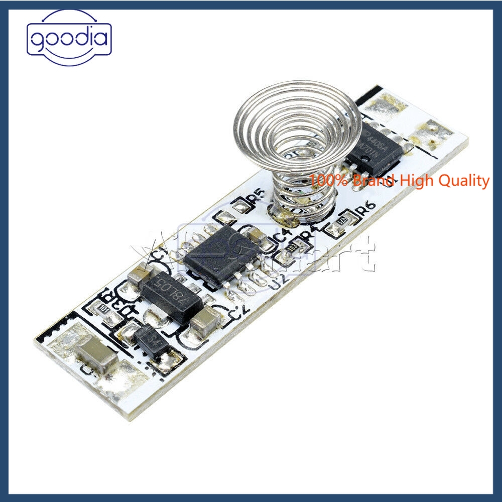 ✈【Fast/COD】✈ 1Pc 3A 9V-24V 30W Touch Switch Capacitive Sensor Module LED Dimming Control
