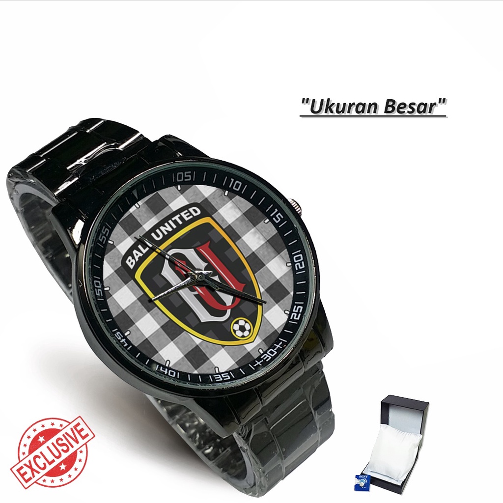 Jam Tangan Rantai Couple BALI UNITED FC (Nice)