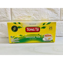 Teh Tongji Jasmine Tea Teh Melati 25bags (1 BOX) free dispenser teh  tong tji exp 2024