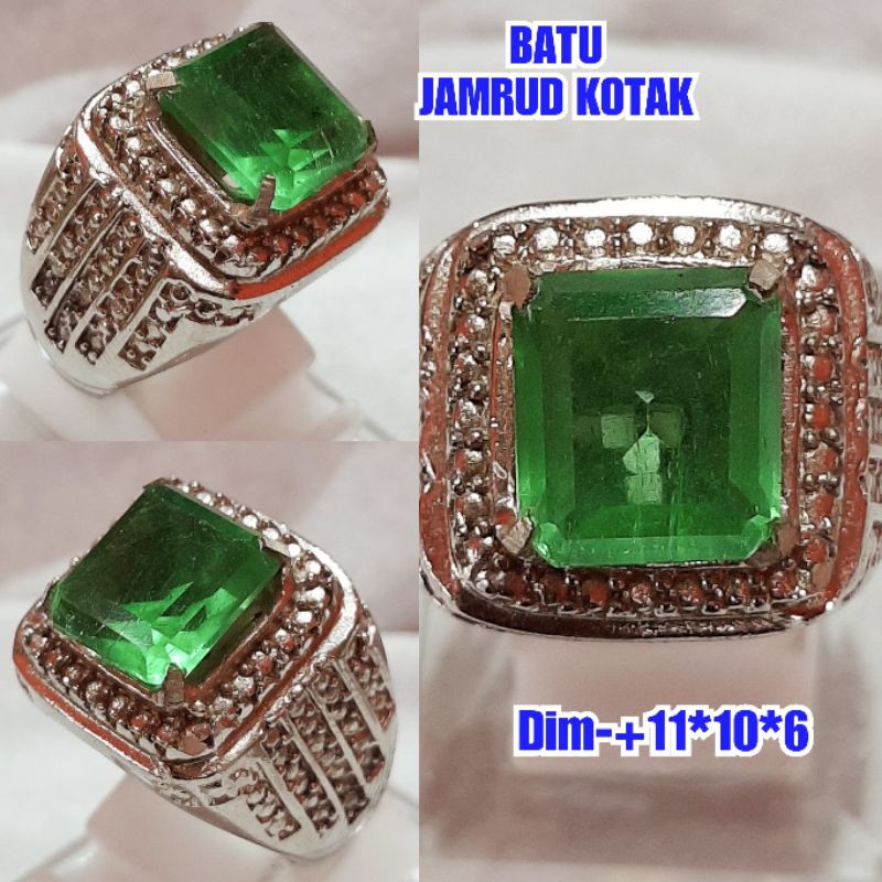 batu permata jamrud cristal cincin asli jamrud 01