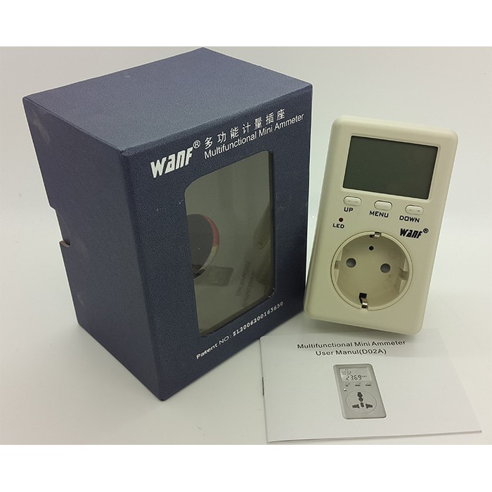 Energy Meter WANF Wattmeter, Voltmeter, Kwhmeter watt meter Tester