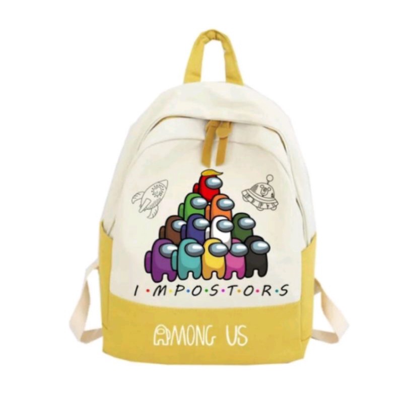 DAEYBAG-TAS RANSEL ANAK MOTIV FRINT AMOUNG US IMPORTOR TERBARU