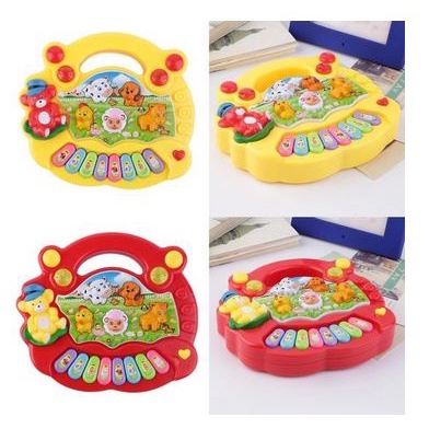 ANIMAL FARM PIANO - Mainan edukasi Anak dan Bayi - Suara Hewan musik toys - Piano - Mainan Anak Piano