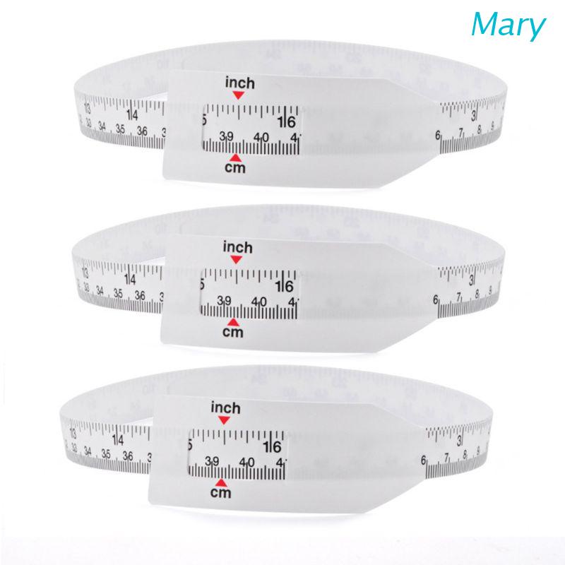 Mary 3PCS Meteran Pengukur Kepala Bayi Ukuran 60cm / 24 &quot;