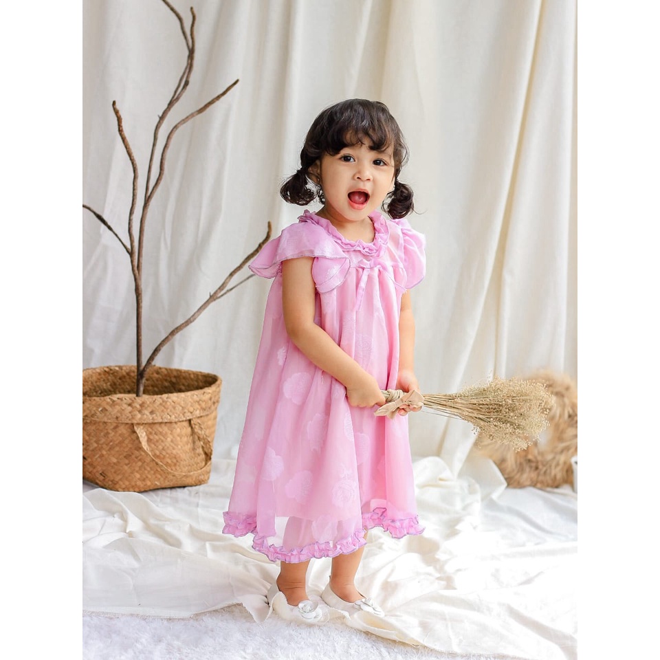 2-5TH DRESS ANAK PEREMPUAN GEYA GAUN PESTA ANAK PEREMPUAN Versi 1