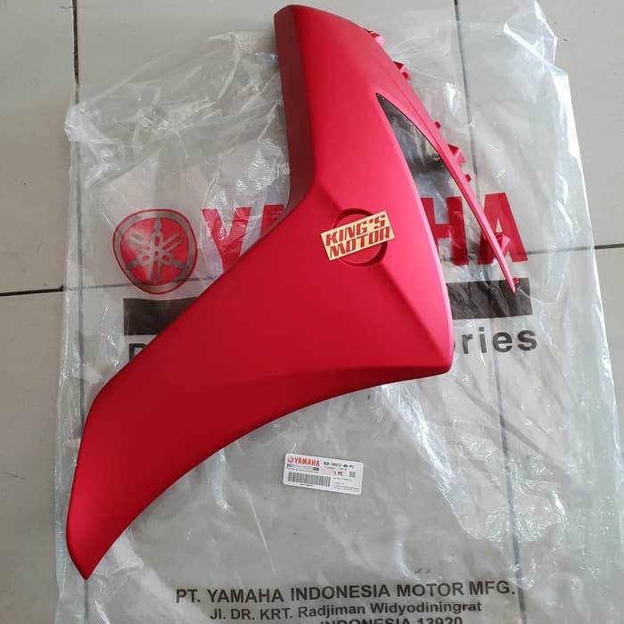 COVER DEPAN LEXI / SAYAP LEXI / LEGSHIELD LEXI MERAH DOFF ASLI YAMAHA