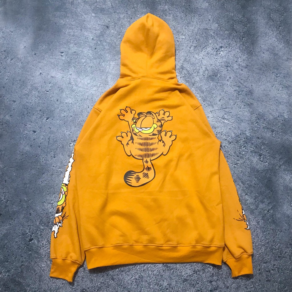 Jaket Sweater Hoodie GARFIELD – Yellow Edition Trendy Casual Unisex Good Brand Quality Stylish