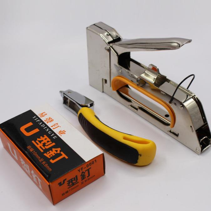 

Stapler Tembak Staples Gun Cekrekan Gun Tacker