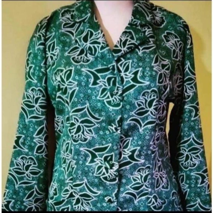 ✨COD✨ Baju Seragam Batik PKK Nasional Lapis Furing - Wanita, L