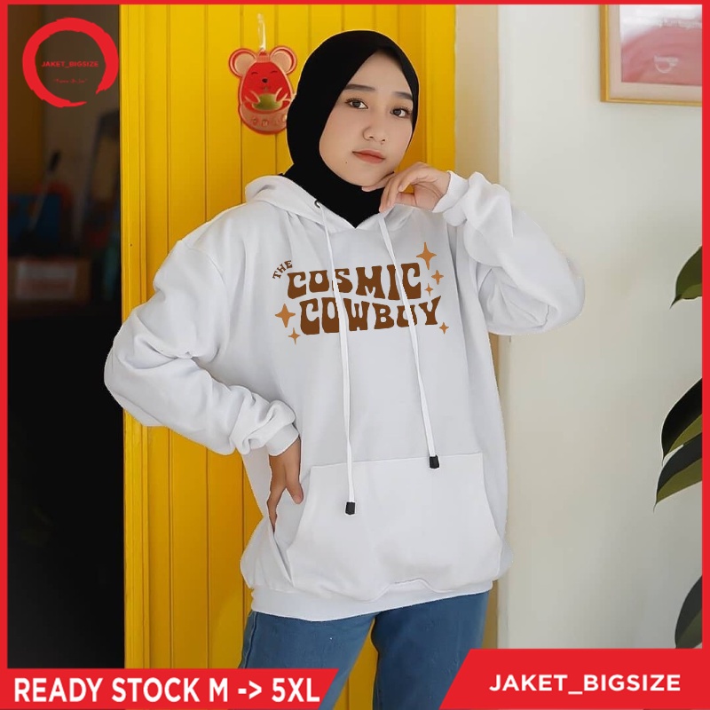 Jaket Hoodie Hodie Comic Cowboy  jumbo oversize bigsize pria wanita ukuran m l xl xxl xxxl xxxxl xxxxxl