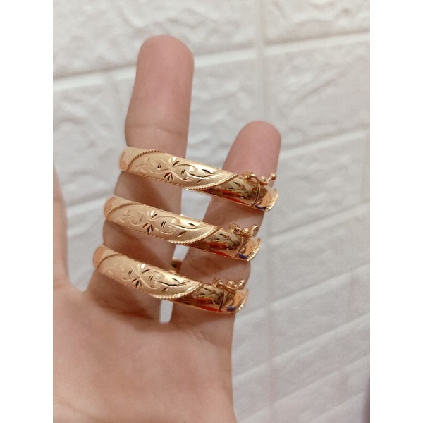 GELANG BANGKOK ANAK PERAK 925 ROSE GOLD