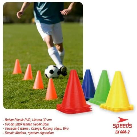 Satu Set 12 Pcs (1 Lusin)Cone/Cones Kun Kerucut Rapat 23 Cm