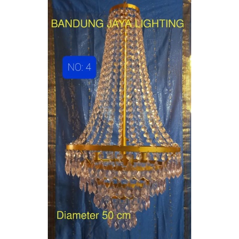 LAMPU KRISTAL JUMBO4/LAMPU GANTUNG/LAMPU HIAS/LAMPU DEKORASI