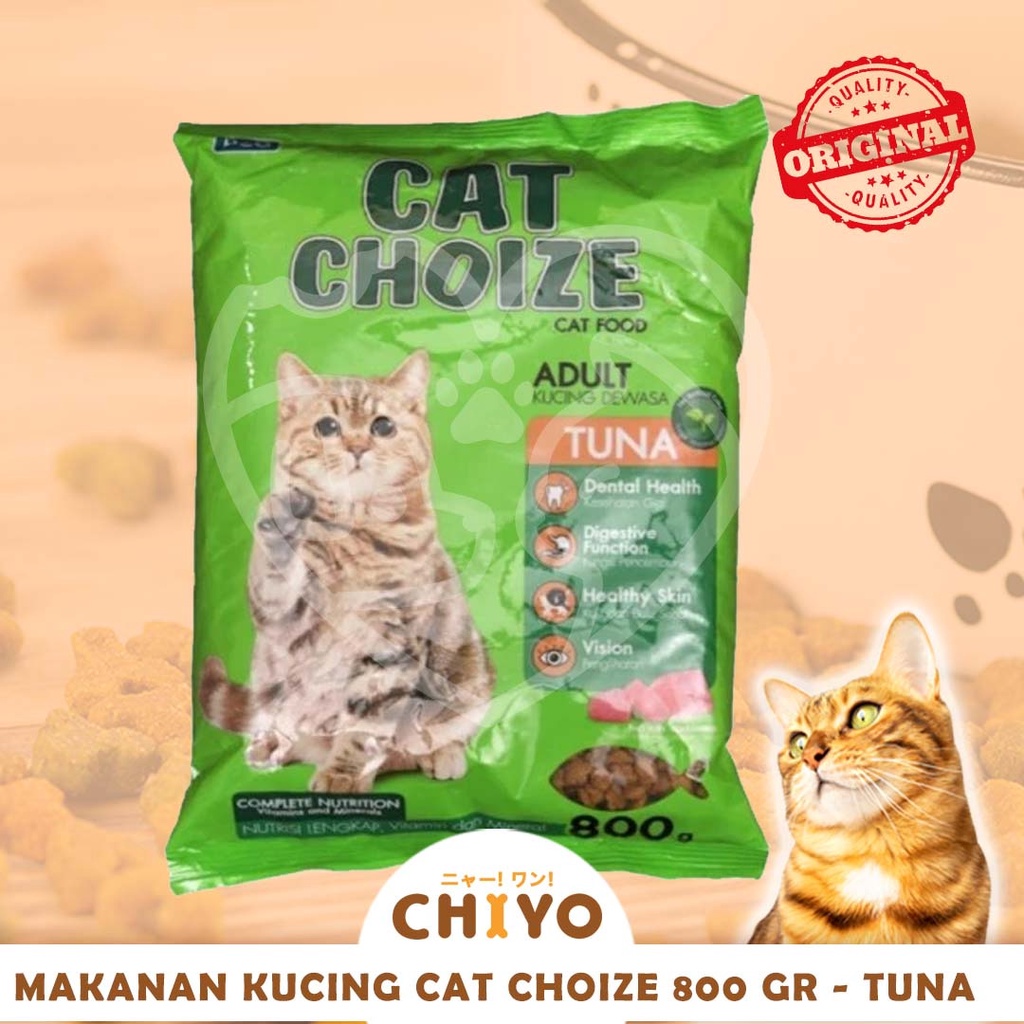 CAT CHOIZE 800 GR - MAKANAN KUCING