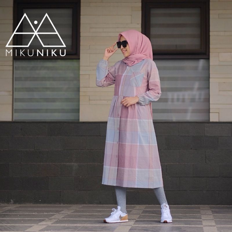 Jasmine tunik BY MIKUNIKU inji original
