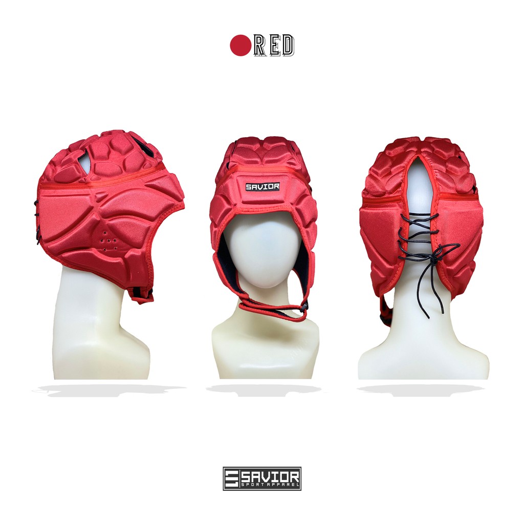 

Savior - Pelindung Kepala Rugby Tinju Head Protector Savior Magento Merah