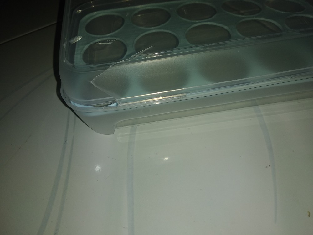 Jhdp51 Kotak Penyimpanan Telur Murah Transparant 15 Sekat Egg Box Organizer Tempat Organiser Telur
