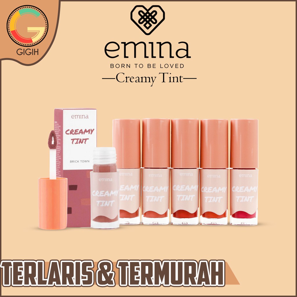 Emina Creamy Lip Tint | Emina Creamy Tint | Emina Lip Creamy Tint