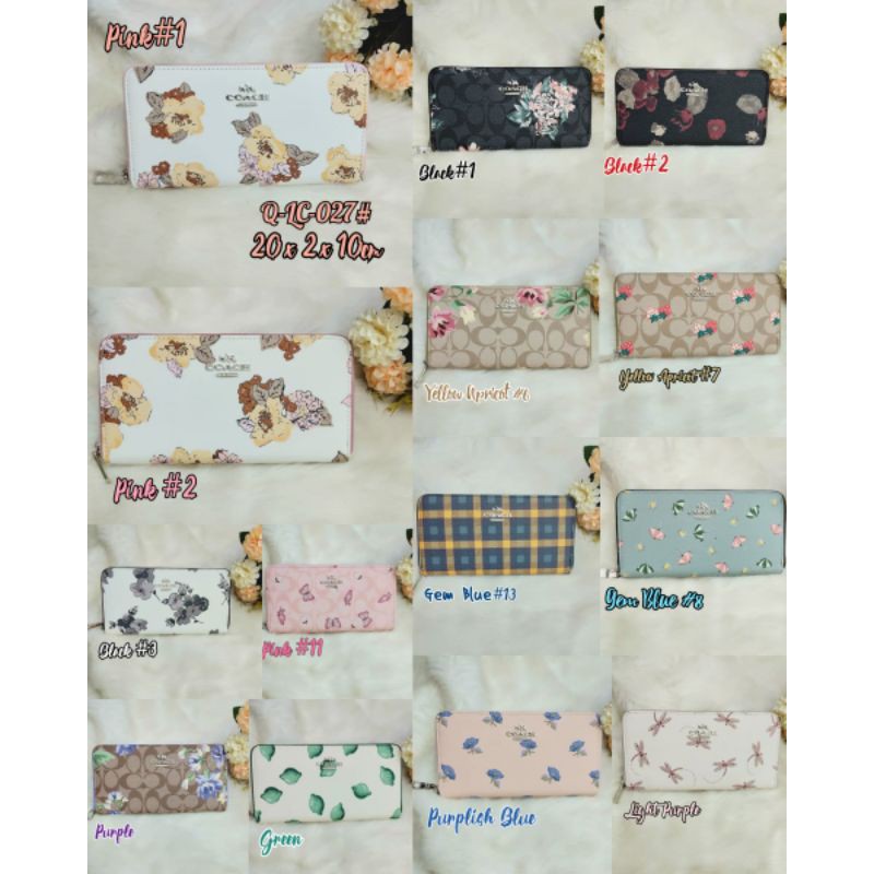 Dompet coach clutch import  idr 150.000