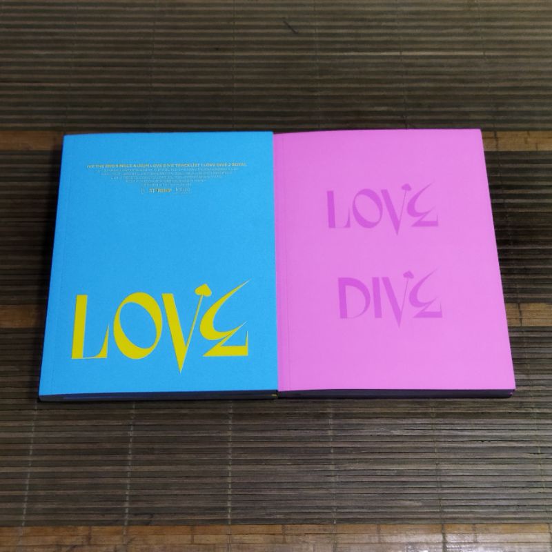 IVE Album Love Dive (Album Only + Poster Rolled)