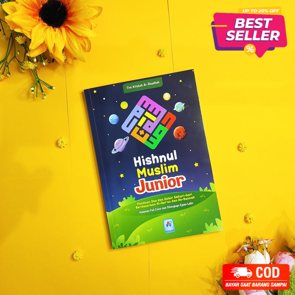 Buku Hisnul Muslim Junior cocok untuk anak ORIGINAL