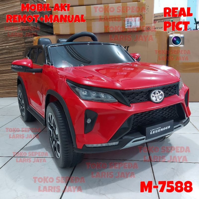 Harga Ter Mobil Aki Anak Pmb 7588 Legender Mobil Aki Fortuner Terbaru . Mobilan Remot Pakai Aki