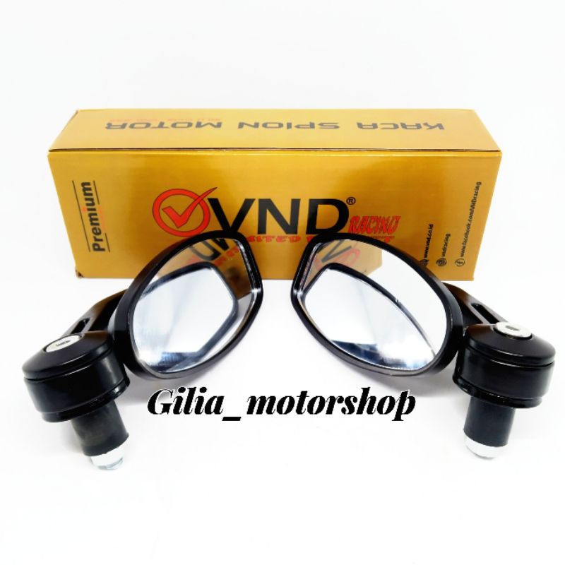 Spion Jalu Oval End Bar 5001 Vnd Kaca bening CNC  Universal