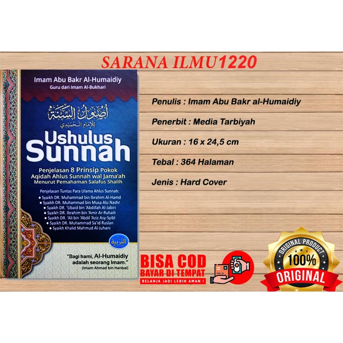 Jual Ushulus Sunnah Media Tarbiyah Penjelasan 8 Prinsip Pokok