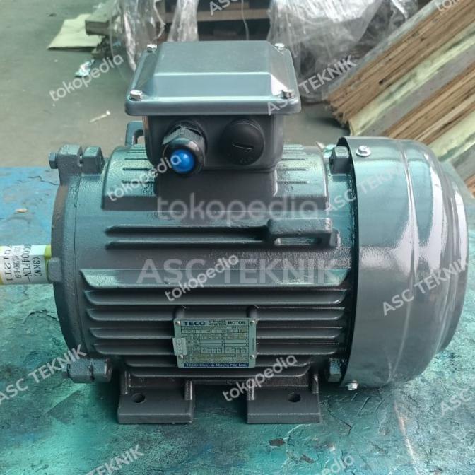 Elektrik Motor Dinamo Teco 4P 4 Hp 3 Kw 3Phase B3