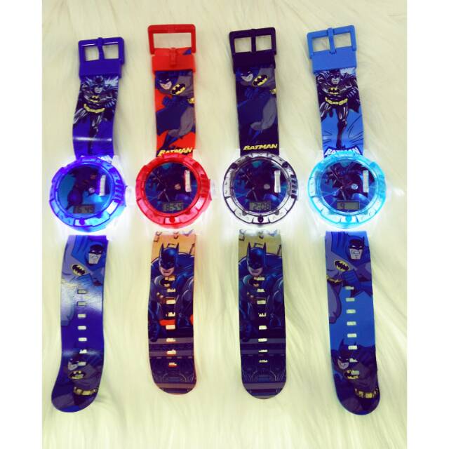 Jam Tangan Anak Priyektor Lampu Laser Dan Melodi